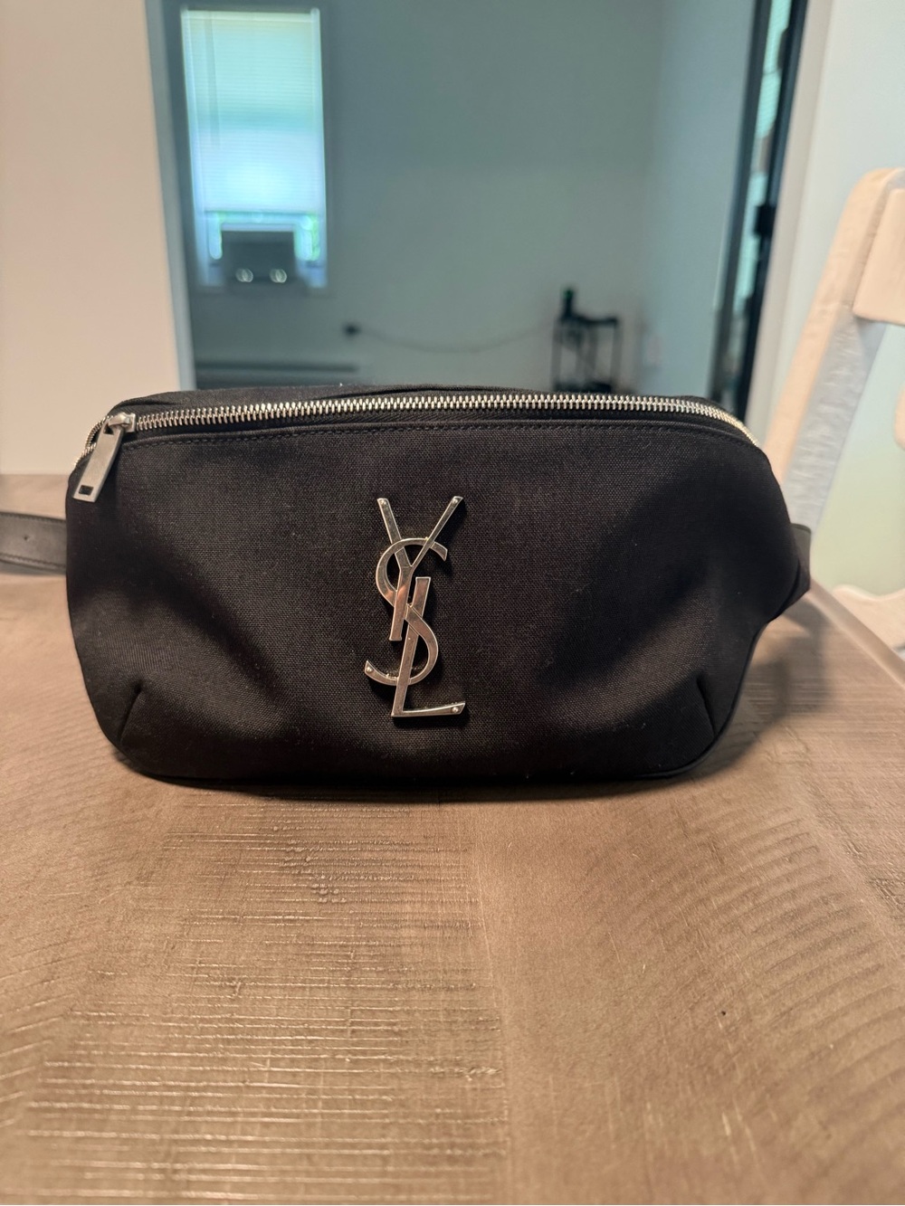 Saint Laurent Black  YSL Belt bag